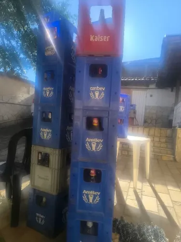 Engradados de cervejas 