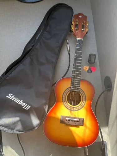 Cavaquinho Strinberg CS25E Elétrico - Novo, Pouquíssimo Uso + Acessórios