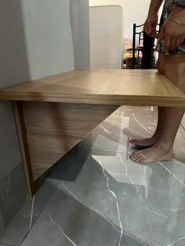 Aparador, mesa suspensa, penteadeira
