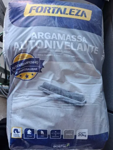Argamassa autonivelante MARCA fortaleza