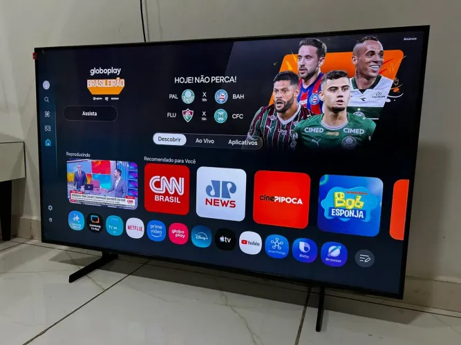 Tv 50 smart samsung Crystal uhd 4k com xbox, Bluetooth e alexa tem nota (entrego)