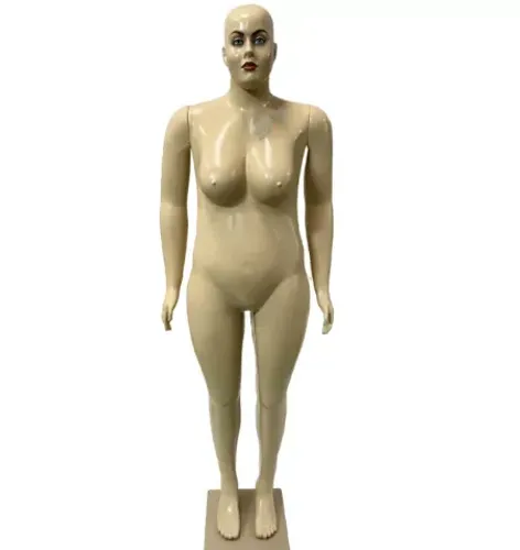 Menequim feminino plus corpo inteiro com cabeça