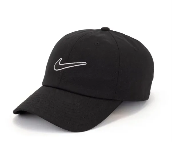 Boné Nike Swoosh Preto Original Tam M/L.