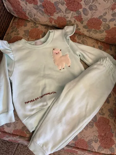 Conjunto para bebê menina 1 ano