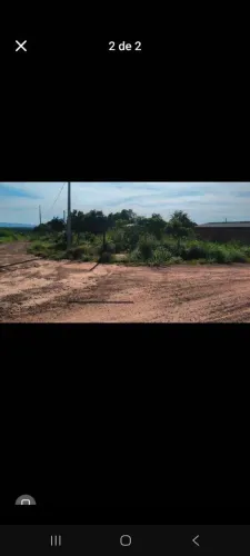 Terreno de esquina na avenida