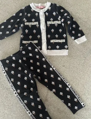 Conjunto pituchinhus tricot