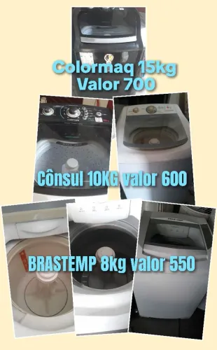 Vende se máquinas de lavar