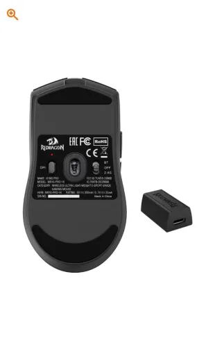 vendo mouse redragon king pro 4K, usei só por 2 meses, tudo funcionando perfeitamente