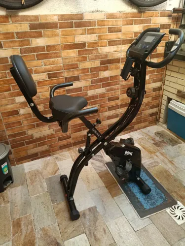 Bicicleta Ergométrica Dobrável Odin Fit Cadence X - Magnética
