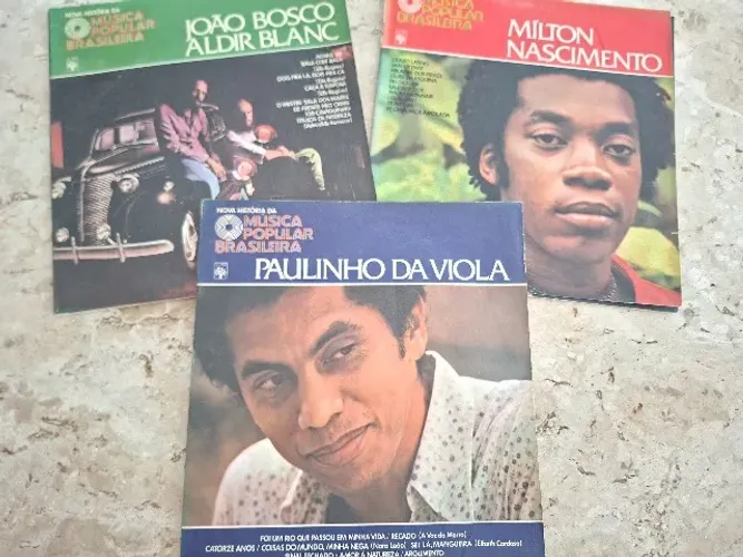 Discos Nova História da MPB (Milton Nascimento, João Bosco e Aldir Blanc e PaulinhodaViola