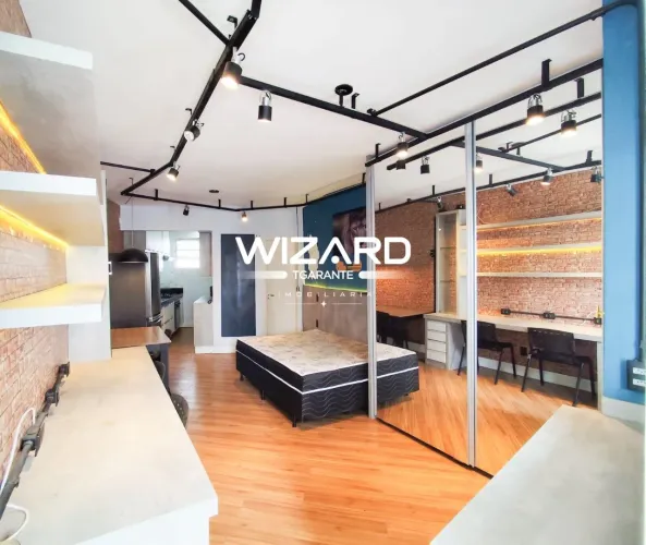 Studio mobiliado para locação na Liberdade