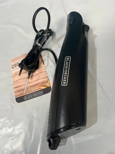 Faca Elétrica de Cozinha FEL150 Black Decker Lâminas Removíveis em Inox 120w -127v
