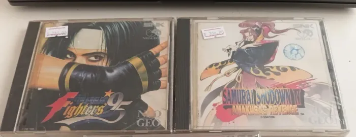 Jogos Neo Geo CD (originais)