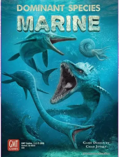 Jogo de Tabuleiro Dominant Species Marine - Board Game - Novo Lacrado