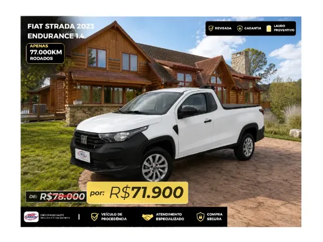Fiat Strada 1.4 MPI Fire Flex 8V CS 2023
