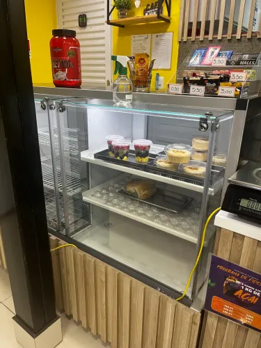 Vitrine restaurante quente/gelada 220v
