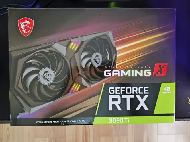 GeForce MSI RTX 3060 Ti GAMING X 8G LHR