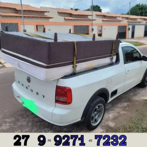 Cama com colchão
