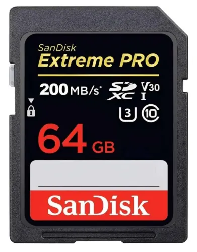 CARTÃO SD SANDISK EXTREME PRO 64 GB LACRADO ORIGINAL 