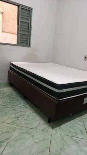 Cama box casal Gazin com colchão D45