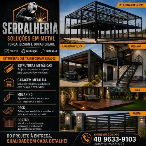 Tudo em aço