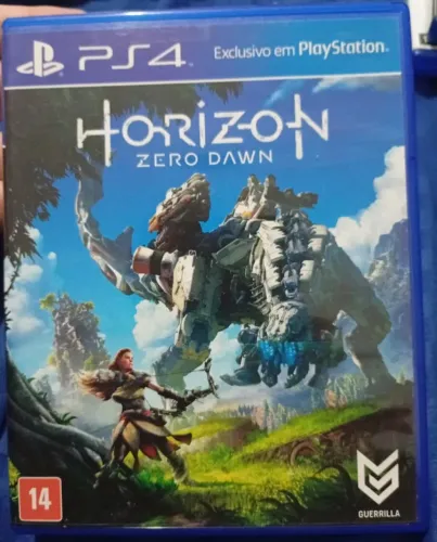 Jogo PS4 mídia física Horizon zero dawn