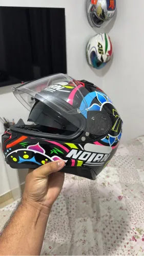 Capacete nolan n87 semi novo 