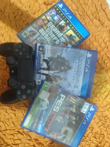 Controle original+ controle ps4