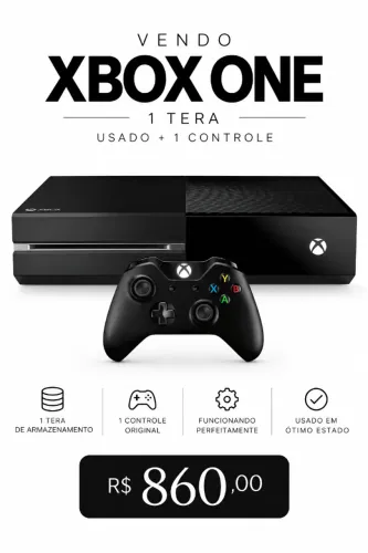 Xbox One 1TB - Console para Jogos