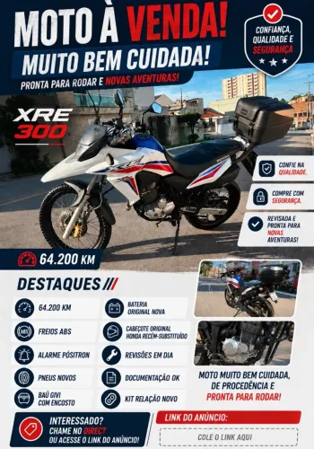 Honda XRE 300 Adventure Flex 2017
