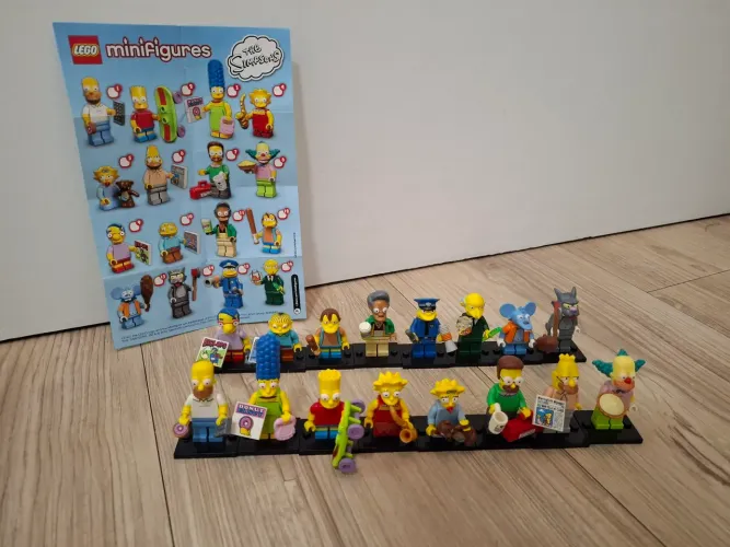 Lego Minifigures Simpsons serie 1 completa