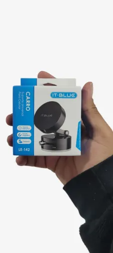 Suporte Veicular Magnético para Celular IT-BLUE LE-142 | Universal para Carro | Ímã Forte