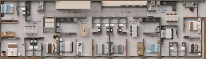 Apartamento à venda, 68 m² por R$ 551.518,00 - Aeroclube - João Pessoa/PB