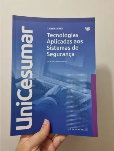 livro faculdade tecnologias aplicadas aos sistemas de segurança unicesumar