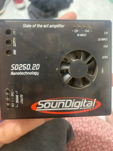 Toca dvd com Bluetooth e amplificador sondigital 250