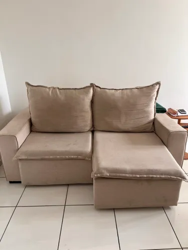 Sofá Retrátil 2 Lugares - bastante confortável