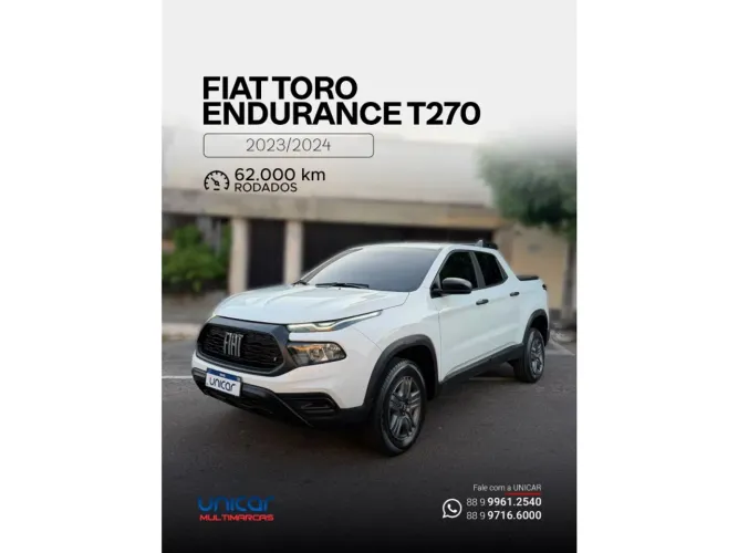 Fiat Toro Endurance 1.3 T270 4X2 Flex AUT 2024