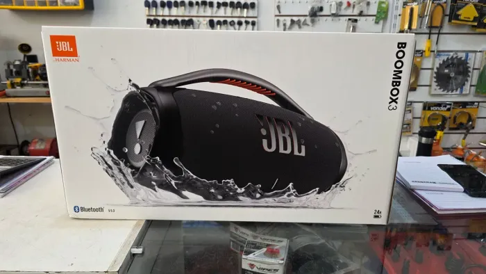 JBL BOOMBOX 3 Preta, nova, NF e garantia 