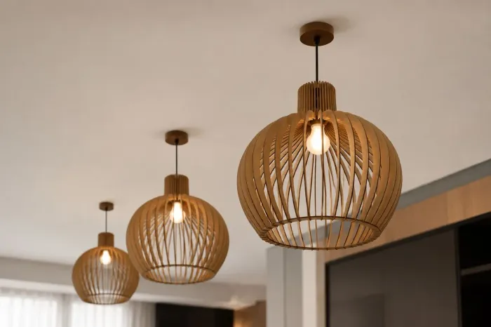 Luminária pendente, para teto 