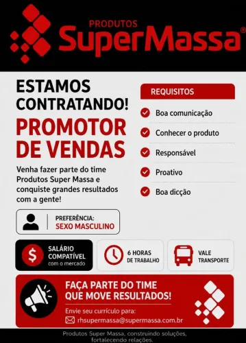 Promotor de Vendas