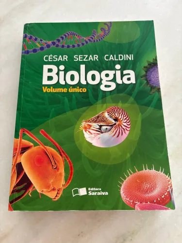 Livro Biologia Volume Único - César, Sezar e Caldini - Excelente Estado