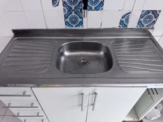 Pia/Cuba Inox 1.20m