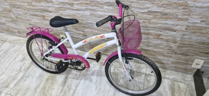 Bicicleta Infantil Verden Breeze Aro 20 - Rosa e Branca