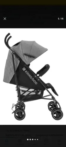 Carrinho de Bebê Kikkaboo Beetle - Leve, Compacto e Fácil de Dobrar