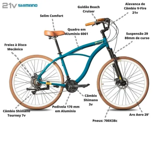 bicicleta blitz 