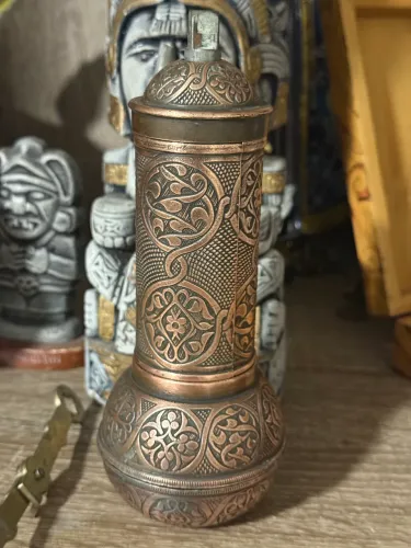 Moedor de café turco em cobre