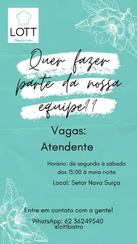 Procura-se atendente
