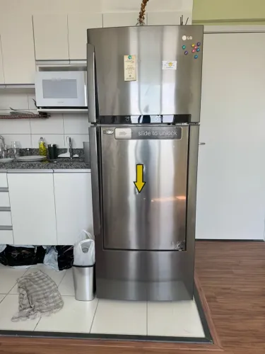 Geladeira LG Door in Door Frost Free Inox 183 cm