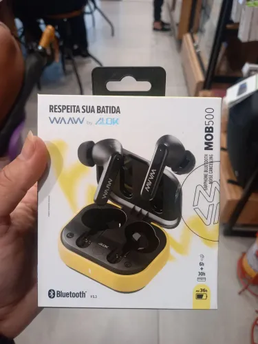 Fone de ouvido waaw