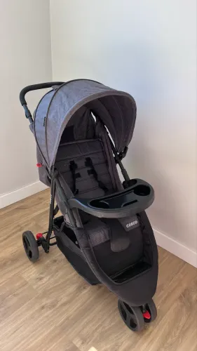 Carrinho de bebê Travel System Cosco kids preto